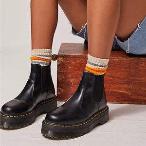 Doc Marten 2976 Quad Chelsea Boots, Women’s Size 7